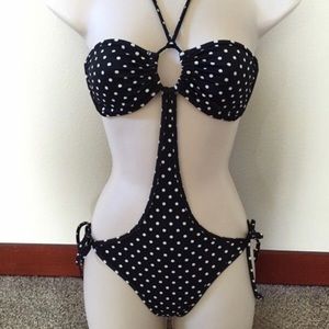 Victoria’s Secret sexy polka dot swim suit